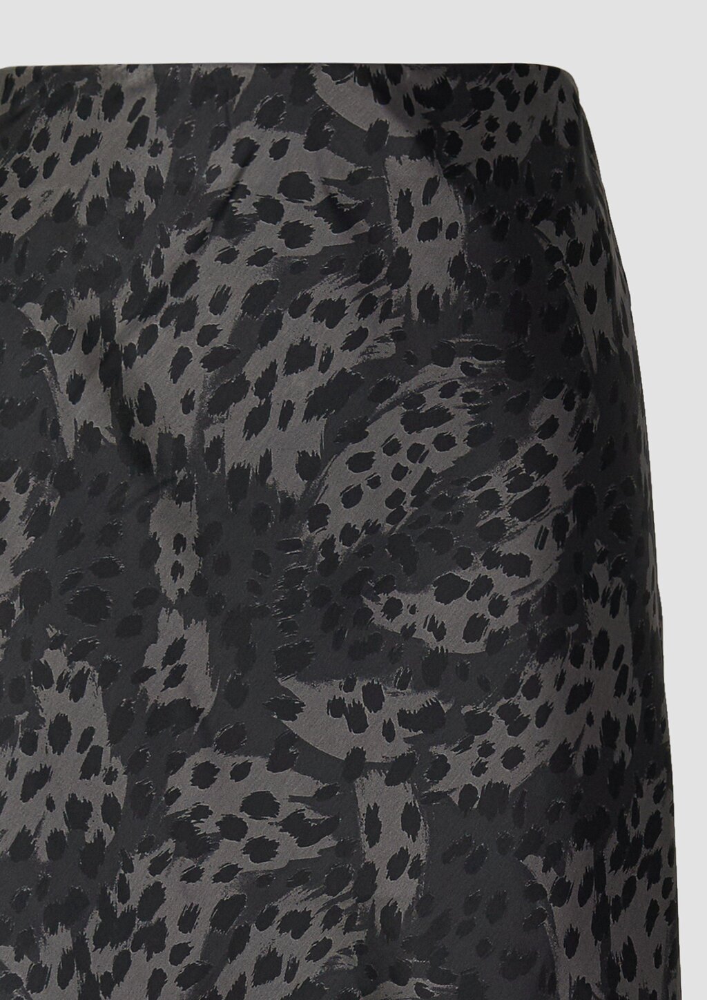 Leichter Midirock mit Elastikbund