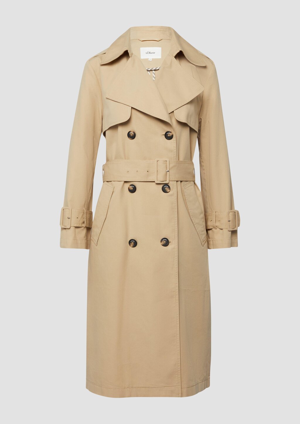 Leichter Trenchcoat aus Lyocell
