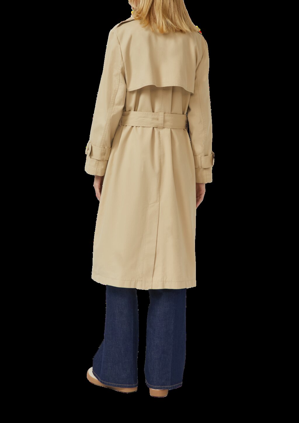 Leichter Trenchcoat aus Lyocell