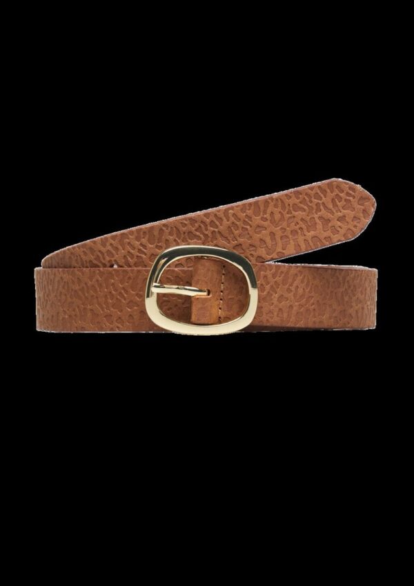 Ledergürtel mit Animal-Prägung