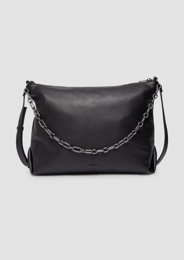 Tasche mit Kettenriemen und abnehmbarem Schultergurt