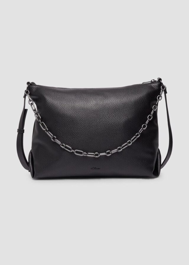 Tasche mit Kettenriemen und abnehmbarem Schultergurt