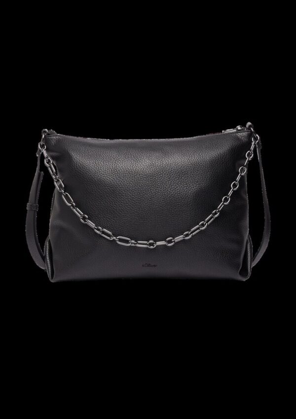 Tasche mit Kettenriemen und abnehmbarem Schultergurt