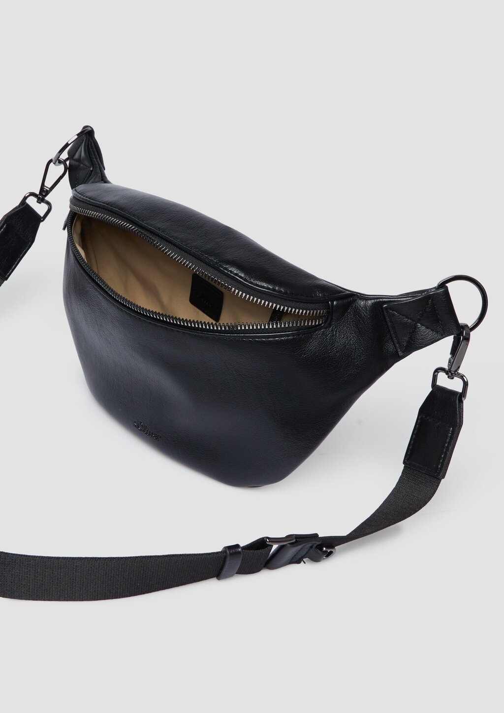 Crossbody Bag mit zweitem Reißverschlussfach Innen