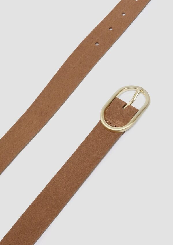 Gürtel aus Veloursleder