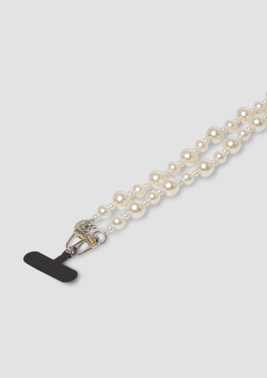 Handykette mit Schmuckperlen