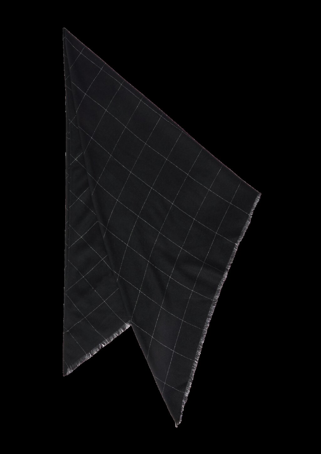 Dreieckstuch mit dezentem Glitzergarn