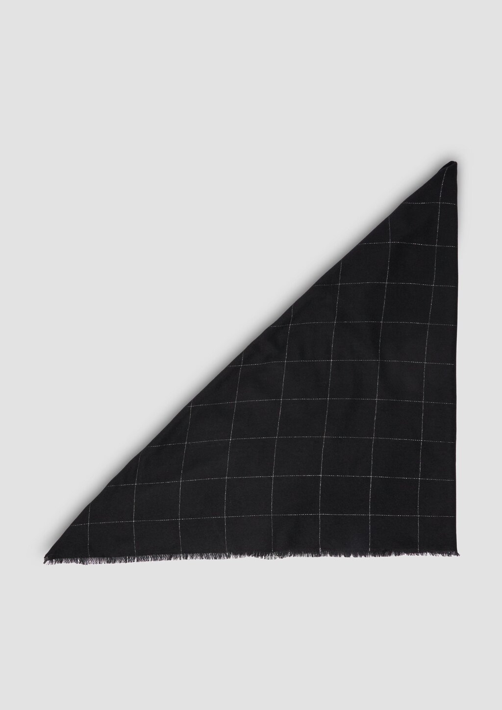 Dreieckstuch mit dezentem Glitzergarn