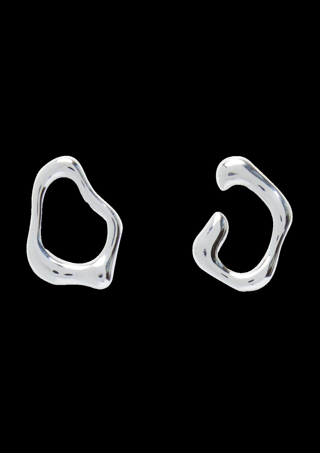 Ohrstecker in asymmetrischem Design