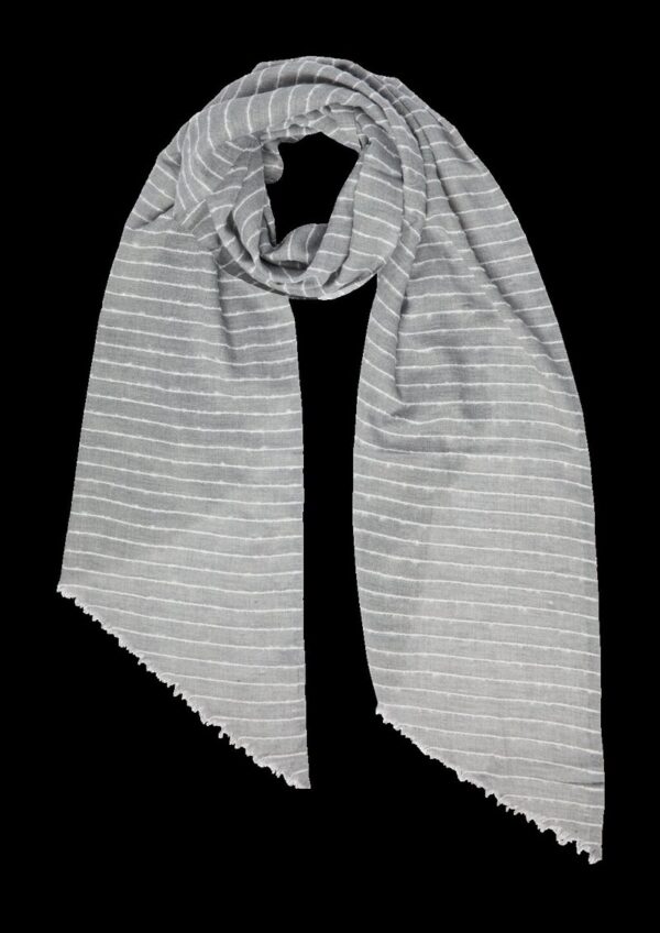 Oversized-Schal mit Streifen-Artwork