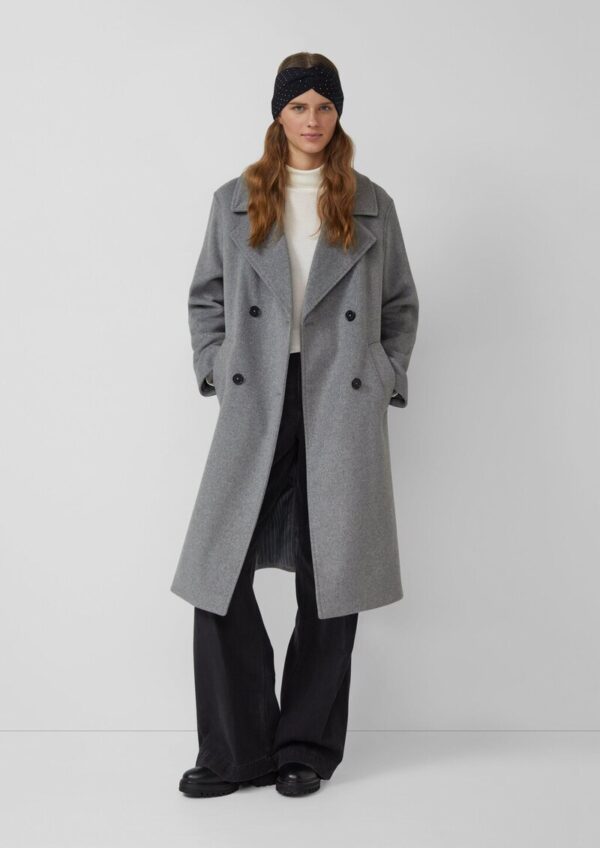 Stirnband aus Strick mit Schmucksteinen