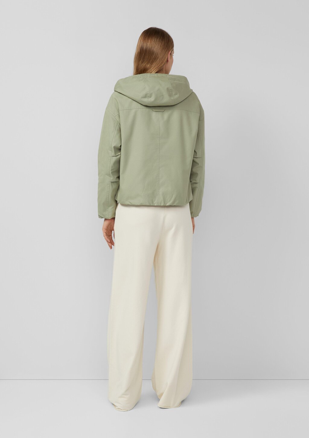 Jacke im Relaxed Fit mit Kapuze