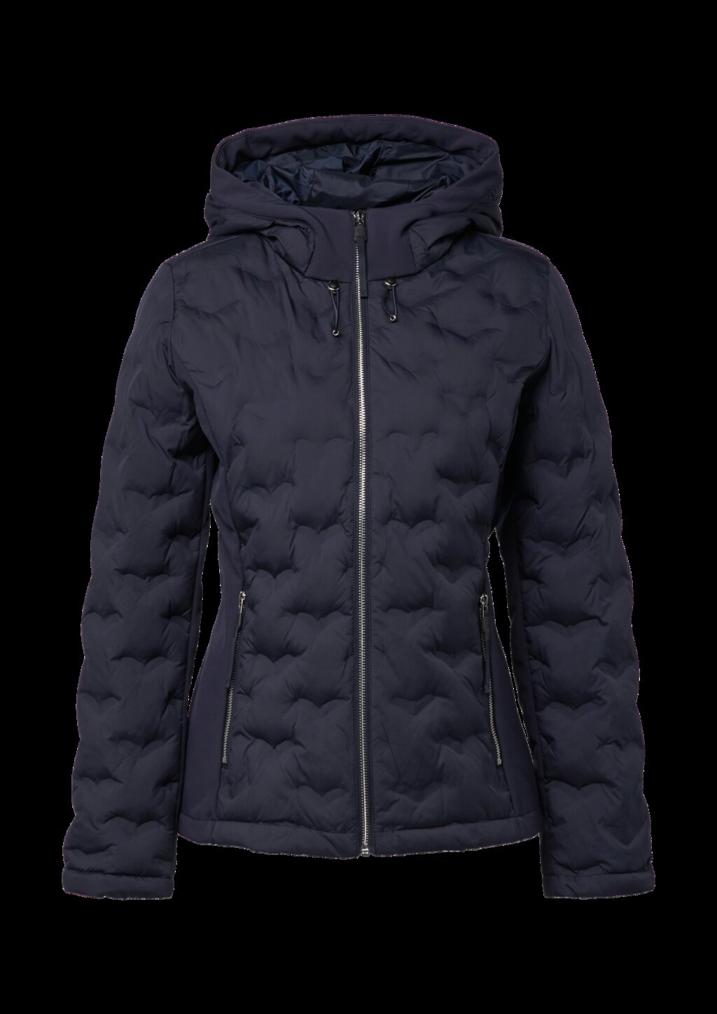 Leichte Slim Fit-Jacke im Fabricmix