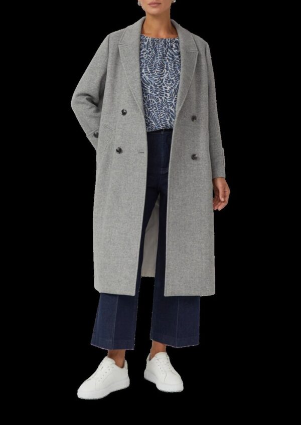 Chiffon-Bluse im Relaxed Fit mit Raglanärmeln