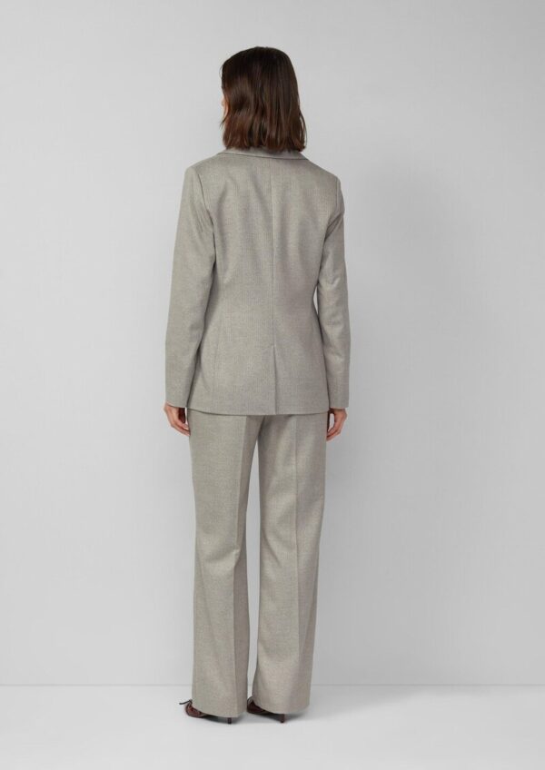 Eleganter Blazer im Slim Fit mit Glitzergarn