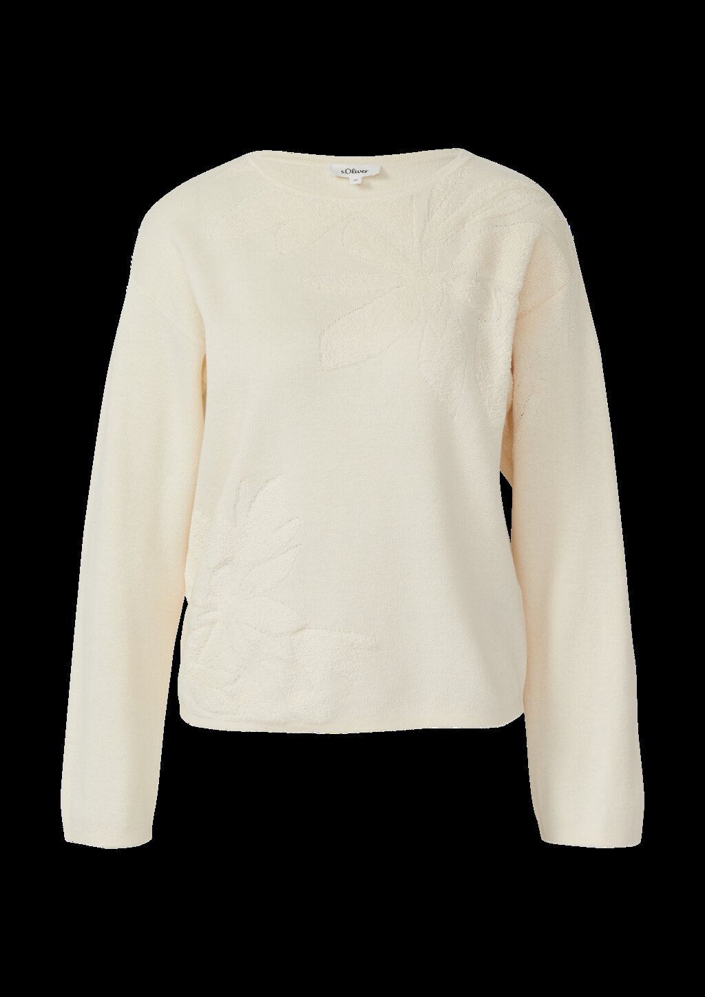 Pullover mit dekorativem Strickmuster