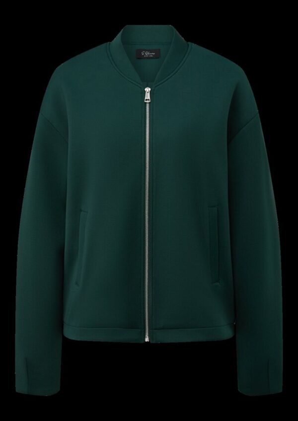 Relaxed Blouson aus Scuba