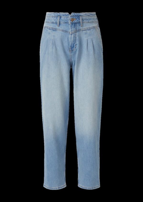 Jeans/High Rise/Barrel Leg/Ankle-Länge