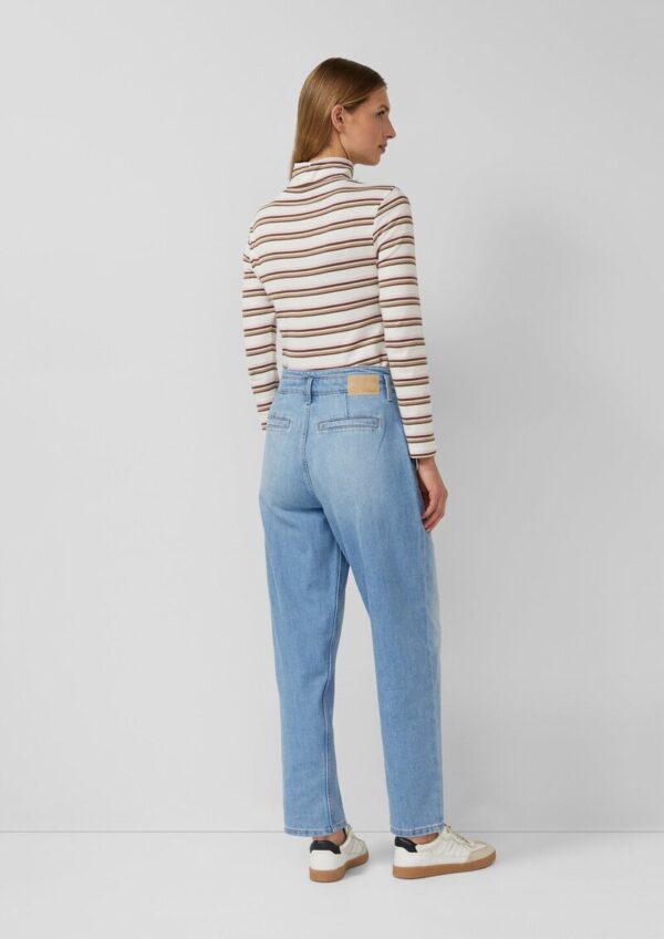 Jeans/High Rise/Barrel Leg/Ankle-Länge