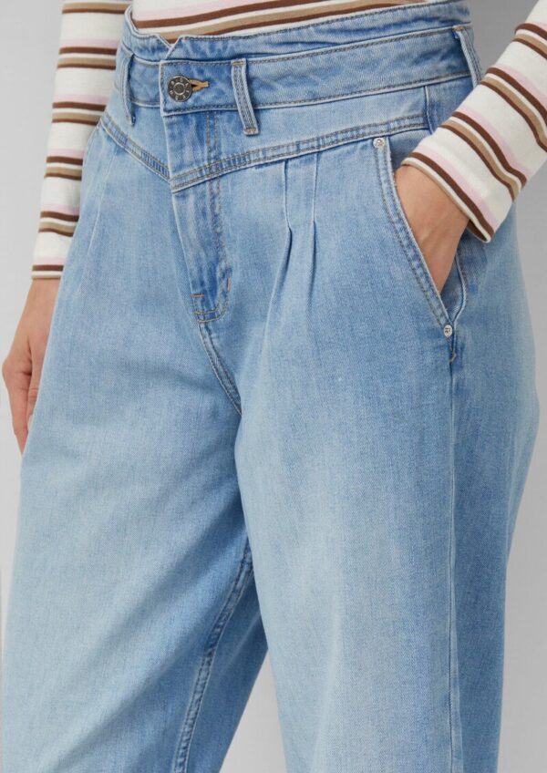 Jeans/High Rise/Barrel Leg/Ankle-Länge