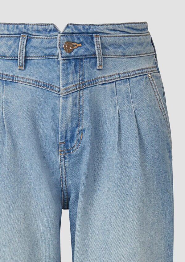 Jeans/High Rise/Barrel Leg/Ankle-Länge