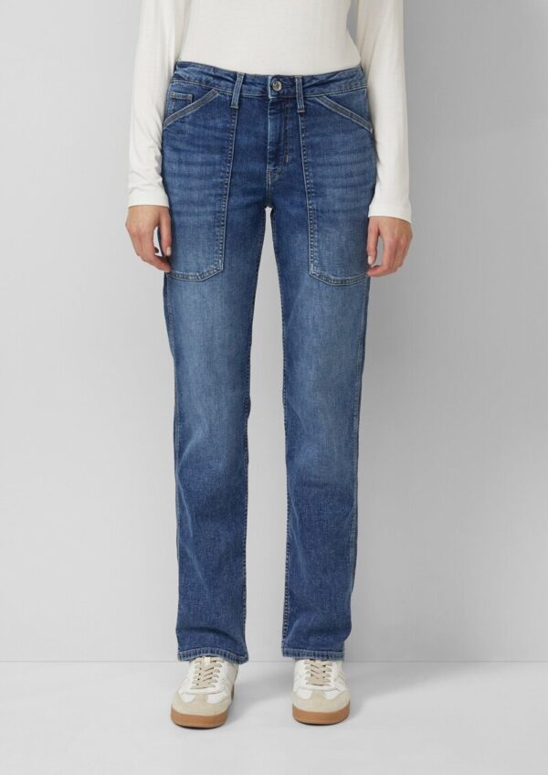 Jeans Karolin/Regular Fit/Mid Rise/Straight Leg