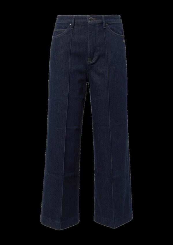 Culotte-Jeans Suri / Regular Fit / High Rise / Wide Leg / Biesen