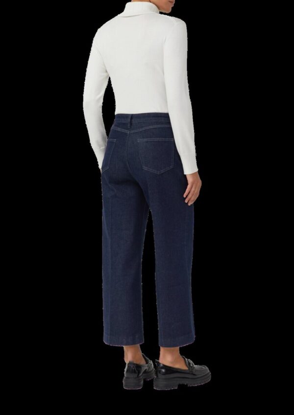 Culotte-Jeans Suri / Regular Fit / High Rise / Wide Leg / Biesen