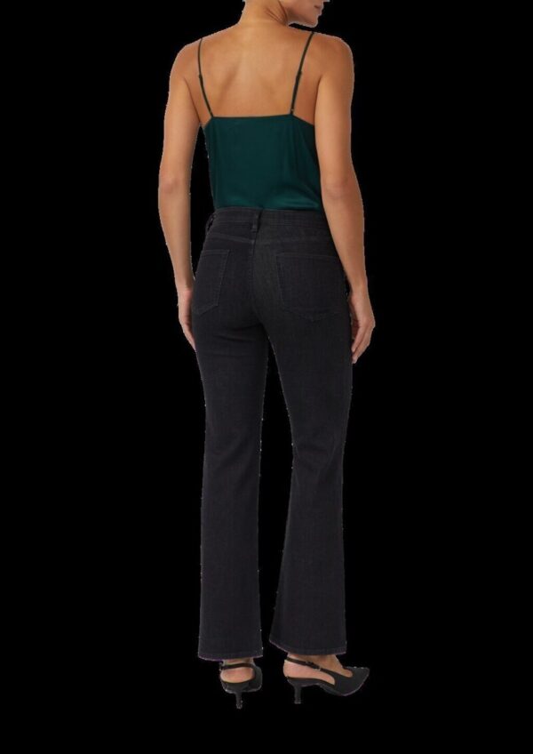 Jeans / Regular Fit / High Rise / Flared Leg / mit Schmucksteinen