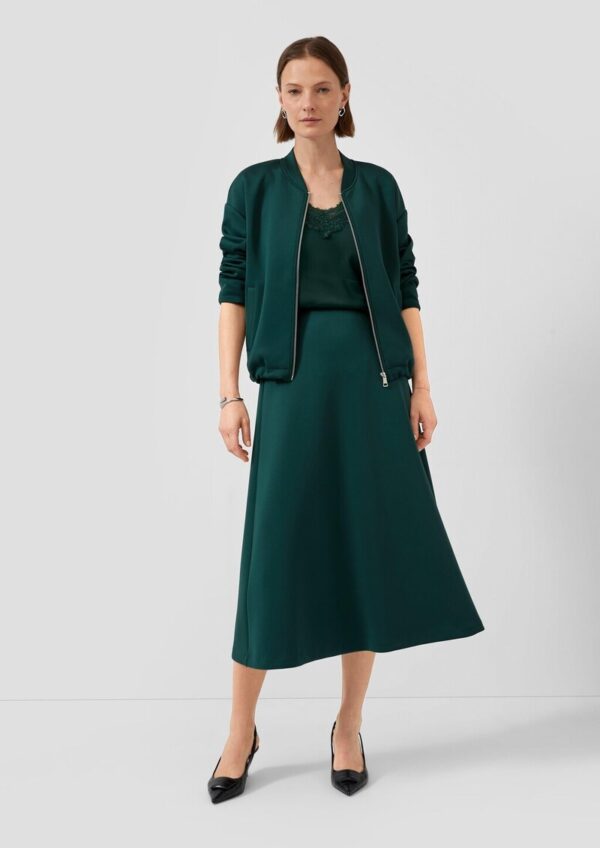 Satin-Top mit längenverstellbaren Spaghettiträgern