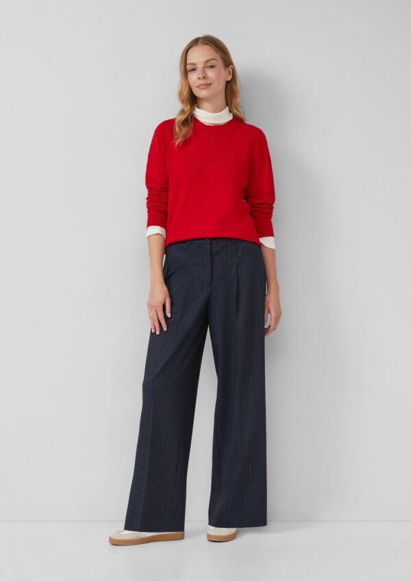 Strickpullover aus Viskosemix