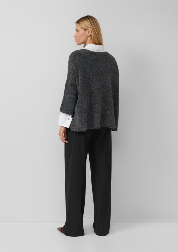 Relaxed-Fit-Pullover aus Bouclé-Strick