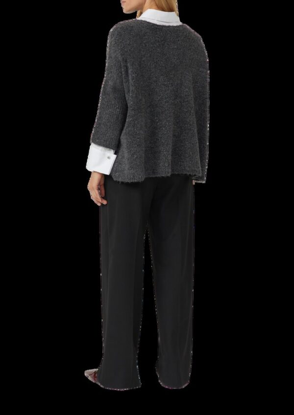 Relaxed-Fit-Pullover aus Bouclé-Strick