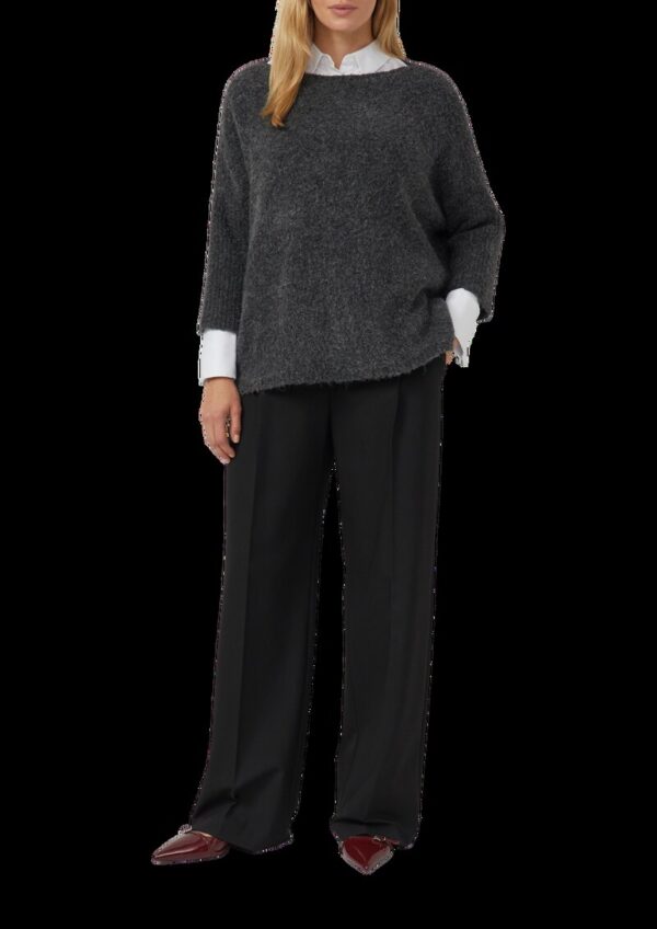 Relaxed-Fit-Pullover aus Bouclé-Strick