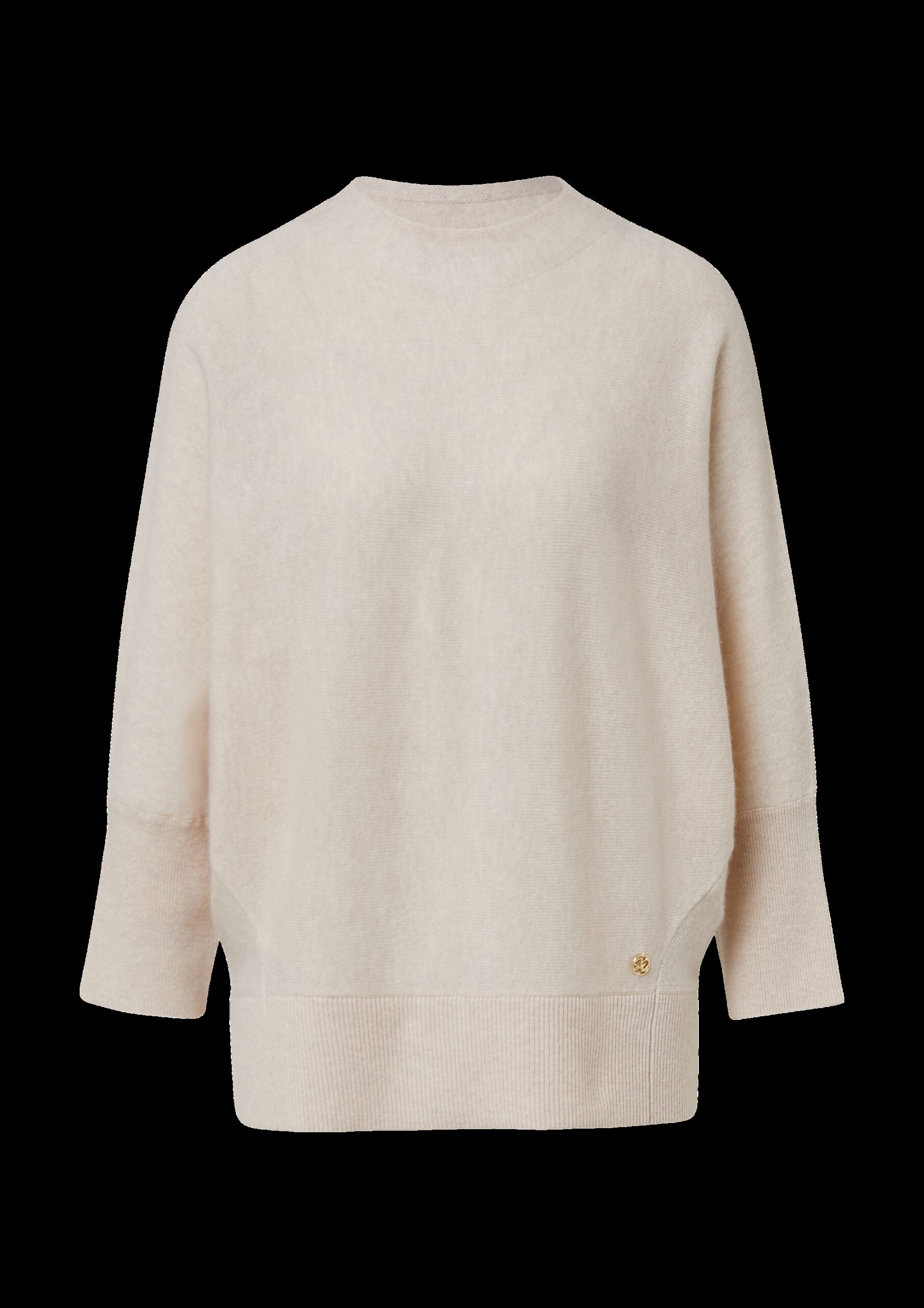 Pullover aus Kaschmirmix mit Fledermausärmeln