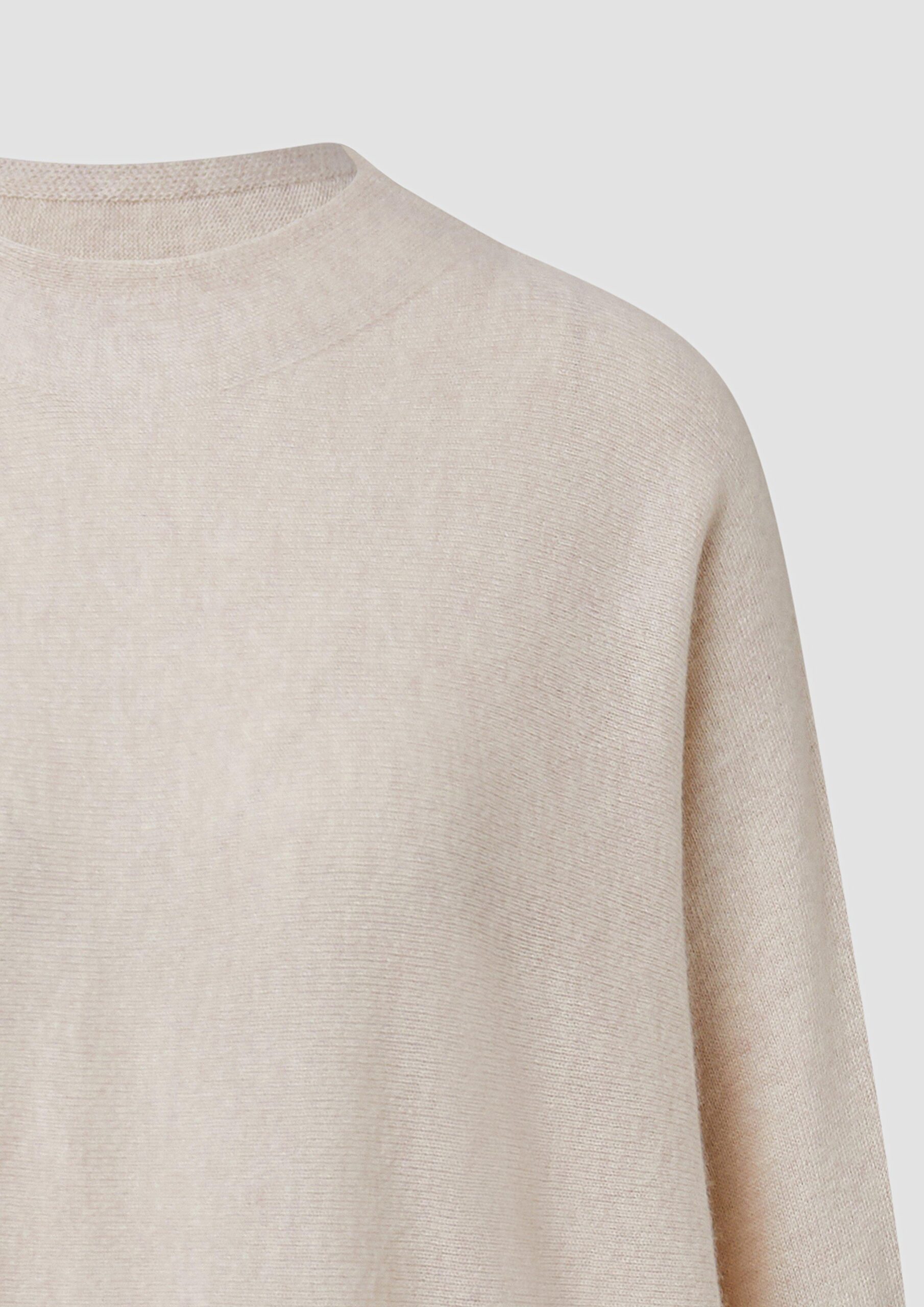 Pullover aus Kaschmirmix mit Fledermausärmeln