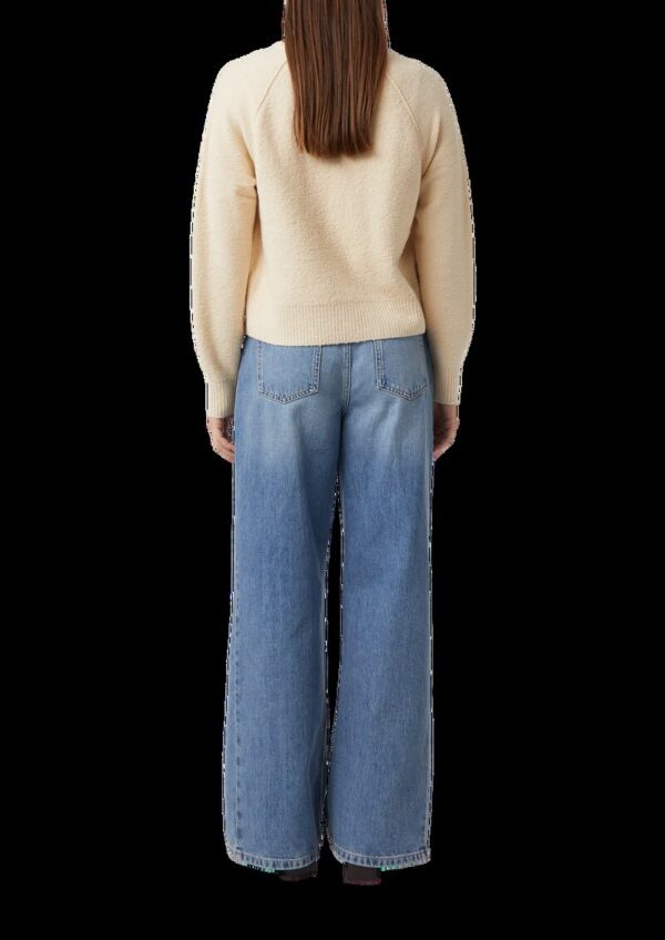 Kurzer Strickcardigan aus Bouclé