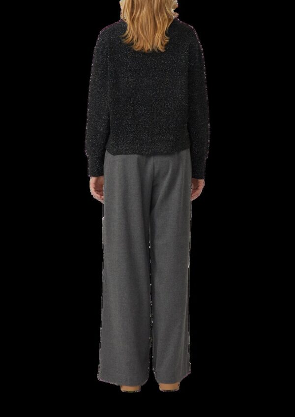 Pullover im Relaxed Fit mit Glitzer-Garn