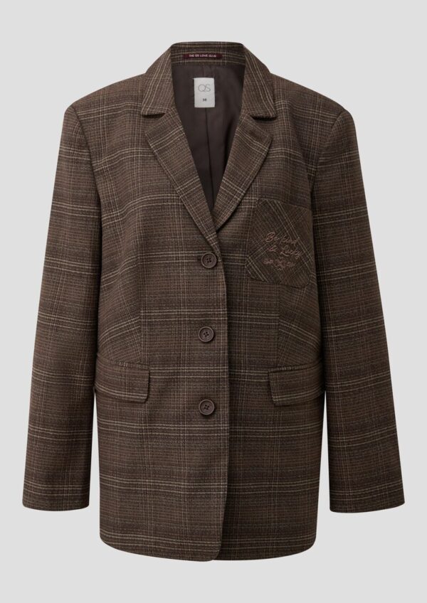 Oversized Karoblazer