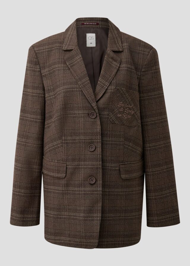 Oversized Karoblazer