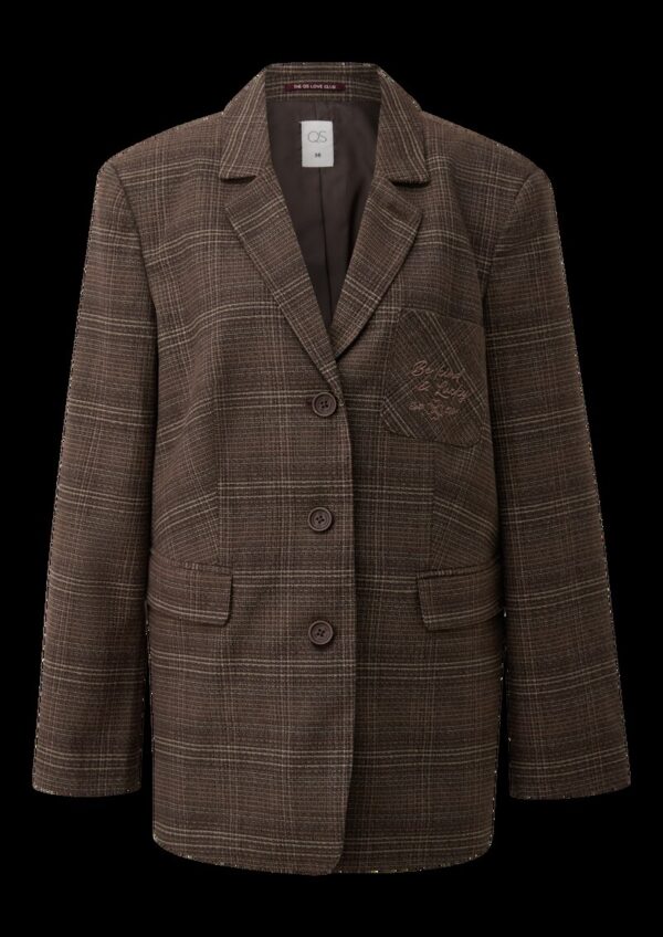 Oversized Karoblazer