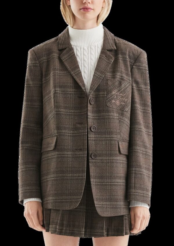 Oversized Karoblazer