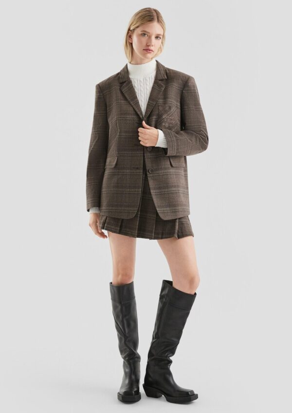 Oversized Karoblazer