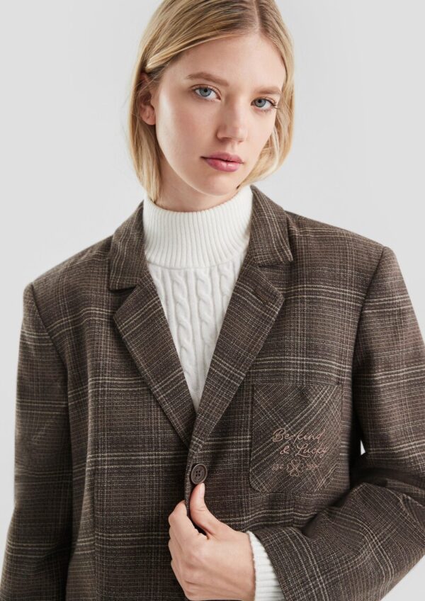 Oversized Karoblazer