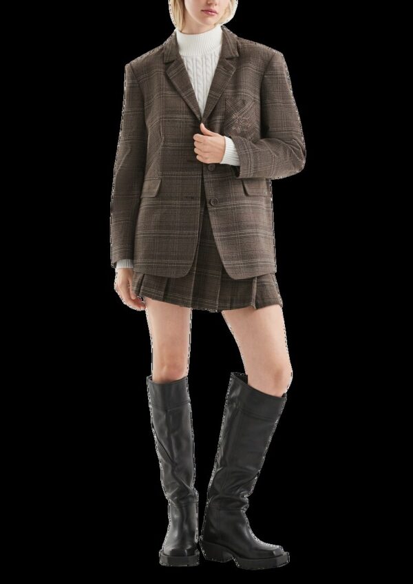 Oversized Karoblazer