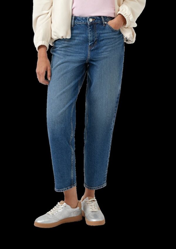 Ankle-Jeans Mom / Regular Fit / High Rise / Tapered Leg