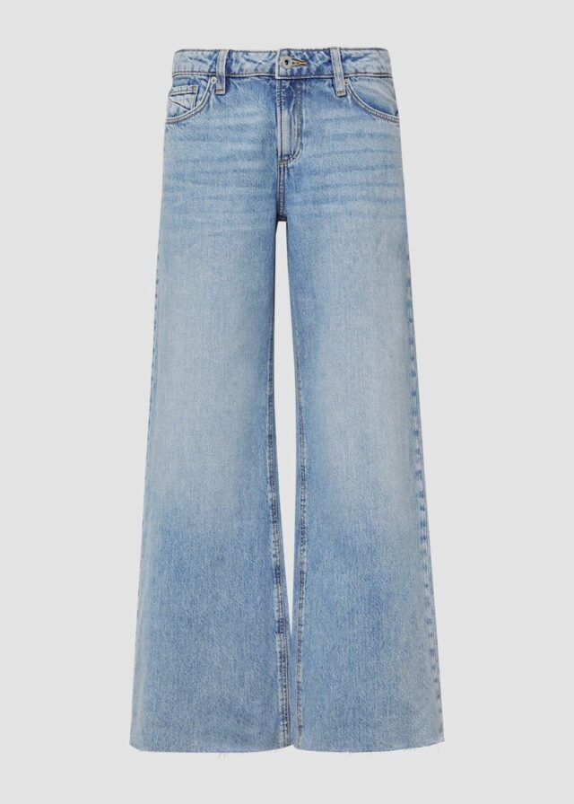 Jeans Catie / Slim Fit / Mid Rise / Wide Leg | QS x Vanessa Mai