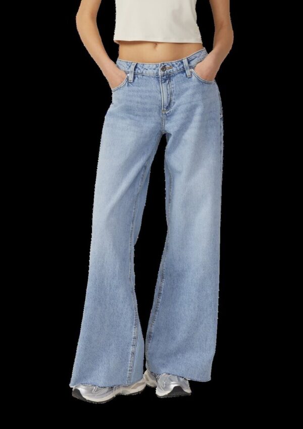 Jeans Catie / Slim Fit / Mid Rise / Wide Leg | QS x Vanessa Mai