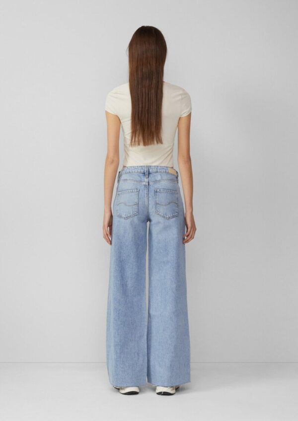 Jeans Catie / Slim Fit / Mid Rise / Wide Leg | QS x Vanessa Mai