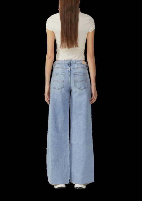 Jeans Catie / Slim Fit / Mid Rise / Wide Leg | QS x Vanessa Mai